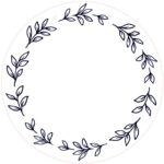 türschild holzschild rund – individuell gelasert